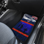 New Zealand and Australia ANZAC Day Car Mats Lest We Forget Red Poppy Flowers and Soldier