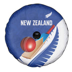 New Zealand Cricket Spare Tire Cover Kiwi Birds Haka Dance Blue Fern Sporty Style