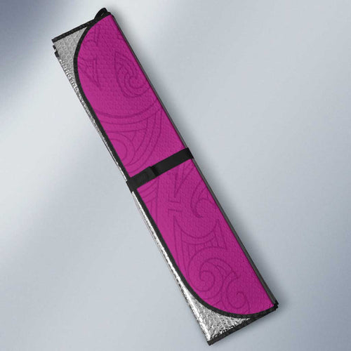 New Zealand Cricket Auto Sun Shade Kiwi Birds Haka Dance Pink Fern Sporty Style