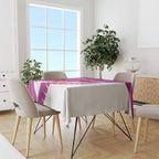 New Zealand Cricket Tablecloth Kiwi Birds Haka Dance Pink Fern Sporty Style