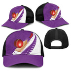 New Zealand Cricket Baseball Net Cap Kiwi Birds Haka Dance Purple Fern Sporty Style