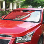 New Zealand Cricket Auto Sun Shade Kiwi Birds Haka Dance Red Fern Sporty Style