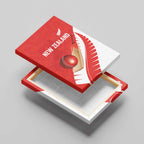 New Zealand Cricket Canvas Wall Art Kiwi Birds Haka Dance Red Fern Sporty Style