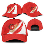 New Zealand Cricket Classic Cap Kiwi Birds Haka Dance Red Fern Sporty Style