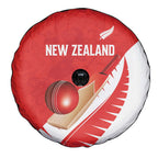 New Zealand Cricket Spare Tire Cover Kiwi Birds Haka Dance Red Fern Sporty Style