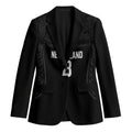 New Zealand Basketball Ta Moko Tribal Custom Blazer
