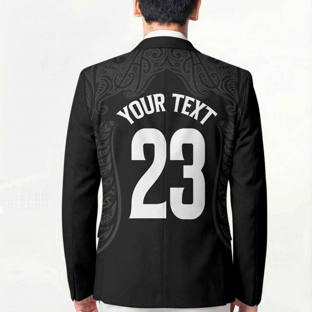 New Zealand Basketball Ta Moko Tribal Custom Blazer