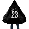 New Zealand Basketball Ta Moko Tribal Custom Cloak