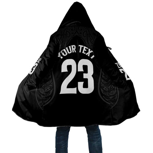 New Zealand Basketball Ta Moko Tribal Custom Cloak