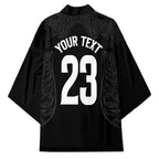 New Zealand Basketball Ta Moko Tribal Custom Kimono