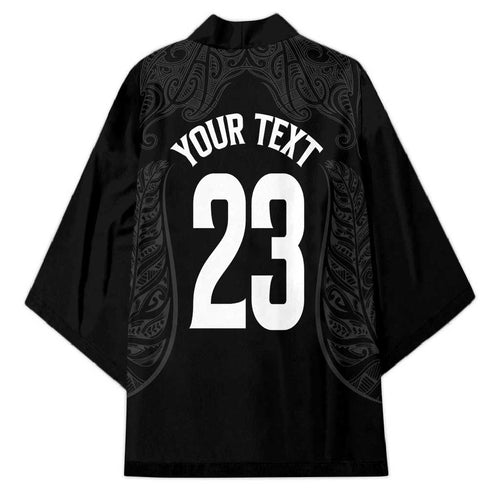 New Zealand Basketball Ta Moko Tribal Custom Kimono