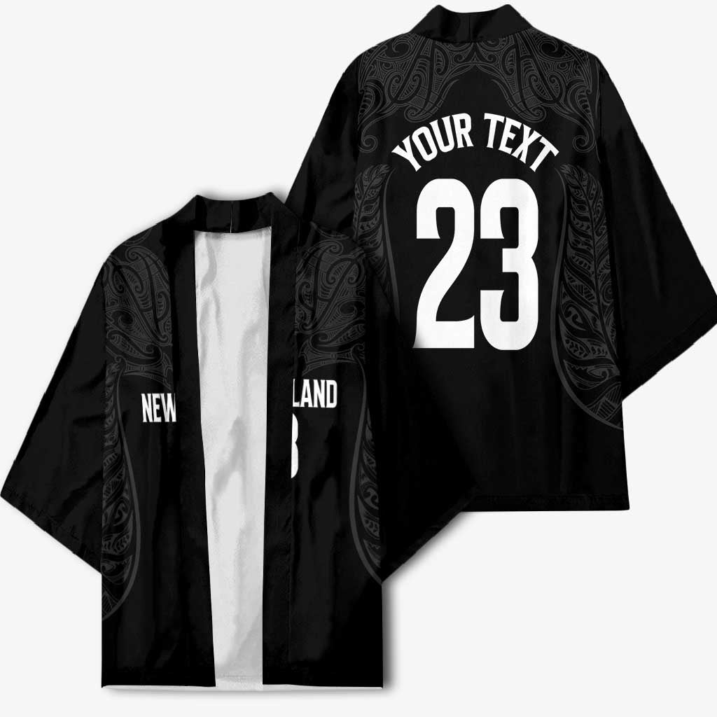 New Zealand Basketball Ta Moko Tribal Custom Kimono