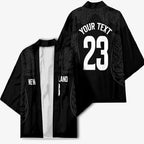 New Zealand Basketball Ta Moko Tribal Custom Kimono