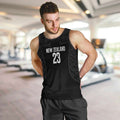 New Zealand Basketball Ta Moko Tribal Custom Men Tank Top