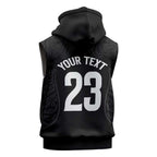 New Zealand Basketball Ta Moko Tribal Custom Sleeveless Hoodie