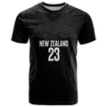 New Zealand Basketball Ta Moko Tribal Custom T Shirt