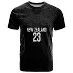 New Zealand Basketball Ta Moko Tribal Custom T Shirt