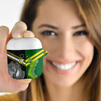 Rugby Cook Islands and Australia AirPods Case Tatau Tribal with Aboriginal Chevron Sport Style
