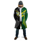 Custom Rugby Cook Islands and Australia Cloak Tatau Tribal with Aboriginal Chevron Sport Style