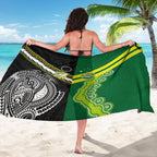 Rugby Cook Islands and Australia Sarong Tatau Tribal with Aboriginal Chevron Sport Style