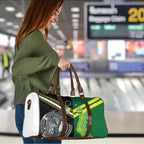 Rugby Cook Islands and Australia Travel Bag Tatau Tribal with Aboriginal Chevron Sport Style