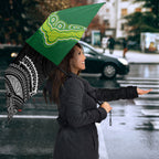 Rugby Cook Islands and Australia Umbrella Tatau Tribal with Aboriginal Chevron Sport Style