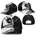 Aotearoa Lawn Bowls Baseball Net Cap Maori and Silver Fern Half Style - Aussie Hoodie