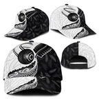 Aotearoa Lawn Bowls Classic Cap Maori and Silver Fern Half Style - Aussie Hoodie