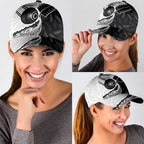 Aotearoa Lawn Bowls Classic Cap Maori and Silver Fern Half Style - Aussie Hoodie