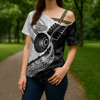 Personalised Aotearoa Lawn Bowls Cross Shoulder Shirt Maori and Silver Fern Half Style - Aussie Hoodie