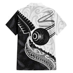 Personalised Aotearoa Lawn Bowls Family Matching Summer Maxi Dress and Hawaiian Shirt Maori and Silver Fern Half Style - Aussie Hoodie
