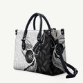 Personalised Aotearoa Lawn Bowls Leather Bag Maori and Silver Fern Half Style - Aussie Hoodie