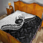 Personalised Aotearoa Lawn Bowls Quilt Maori and Silver Fern Half Style - Aussie Hoodie