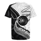 Personalised Aotearoa Lawn Bowls Rugby Jersey Maori and Silver Fern Half Style - Aussie Hoodie