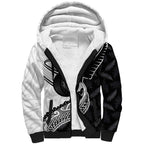 Personalised Aotearoa Lawn Bowls Sherpa Hoodie Maori and Silver Fern Half Style - Aussie Hoodie