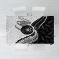 Personalised Aotearoa Lawn Bowls Tablecloth Maori and Silver Fern Half Style - Aussie Hoodie