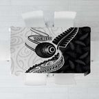 Personalised Aotearoa Lawn Bowls Tablecloth Maori and Silver Fern Half Style - Aussie Hoodie