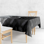 Personalised Aotearoa Lawn Bowls Tablecloth Maori and Silver Fern Half Style - Aussie Hoodie