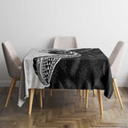 Personalised Aotearoa Lawn Bowls Tablecloth Maori and Silver Fern Half Style - Aussie Hoodie