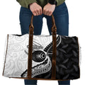 Personalised Aotearoa Lawn Bowls Travel Bag Maori and Silver Fern Half Style - Aussie Hoodie