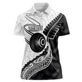 Personalised Aotearoa Lawn Bowls Women Polo Shirt Maori and Silver Fern Half Style - Aussie Hoodie