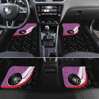 Aotearoa Lawn Bowls Car Mats Maori and Silver Fern Sporty Style Pink Color - Aussie Hoodie