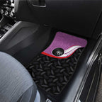 Aotearoa Lawn Bowls Car Mats Maori and Silver Fern Sporty Style Pink Color - Aussie Hoodie