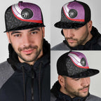 Aotearoa Lawn Bowls Mesh Trucker Cap Maori and Silver Fern Sporty Style Pink Color - Aussie Hoodie