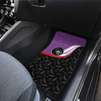 Aotearoa Lawn Bowls Car Mats Maori and Silver Fern Sporty Style Purple Color - Aussie Hoodie
