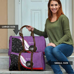 Personalised Aotearoa Lawn Bowls Travel Bag Maori and Silver Fern Sporty Style Purple Color - Aussie Hoodie