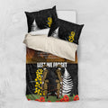 New Zealand and Australia ANZAC Day Bedding Set Soldier and Last Post Camouflage Pattern