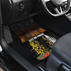 New Zealand and Australia ANZAC Day Car Mats Soldier and Last Post Camouflage Pattern