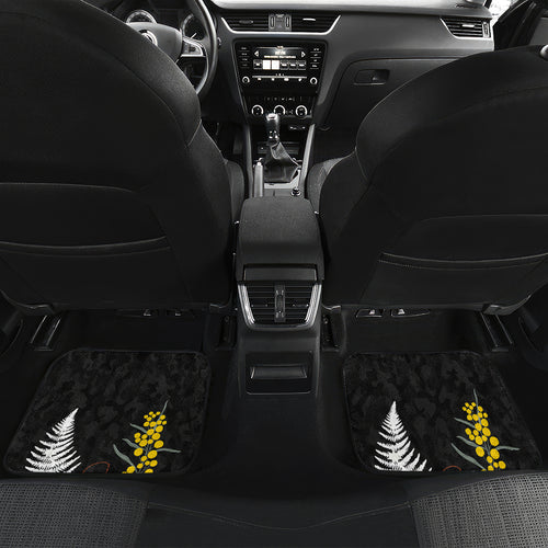 New Zealand and Australia ANZAC Day Car Mats Soldier and Last Post Camouflage Pattern