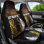 New Zealand and Australia ANZAC Day Car Seat Cover Soldier and Last Post Camouflage Pattern